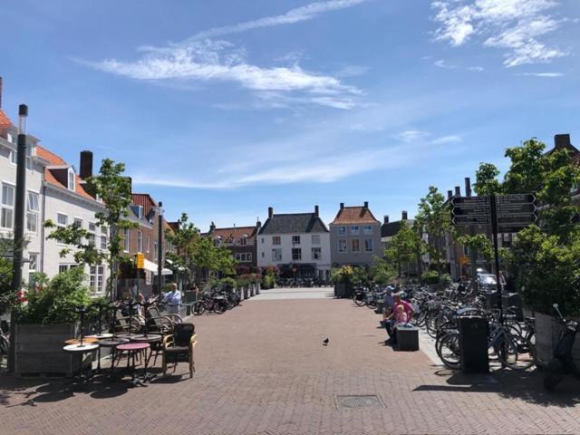 Ruime Studio 'In De Drie Koningen' In Hartje Middelburg Exterior foto